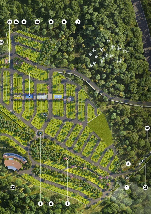 Aero Estate Khopoli Master Layout and Strategic Connectivity Map